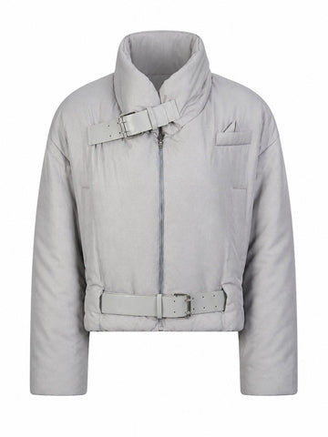 Audacious Belted Puffer Jacket