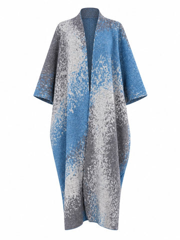 Free Spirit Knitted Distressed Kaftan