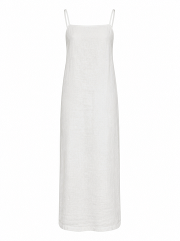 Grounded Linen Sleeveless Maxi Dress