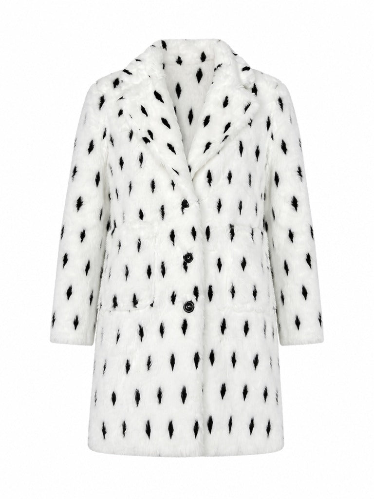 Majestic Faux Fur Long Coat