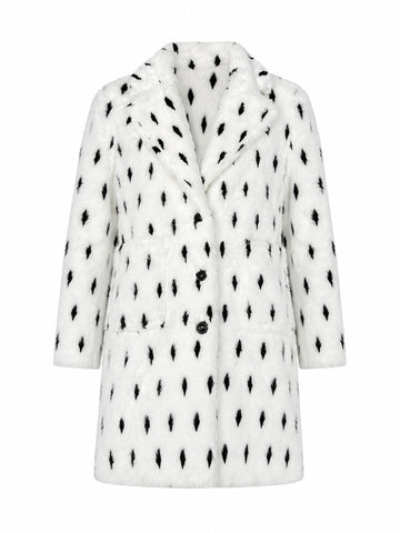Majestic Faux Fur Long Coat