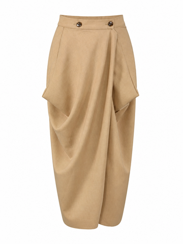Sovereign Pleated Maxi Skirt