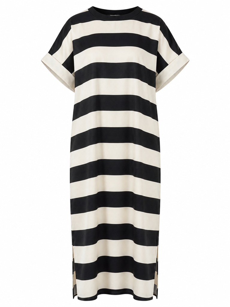 Limitless Striped Bohemian Maxi Dress