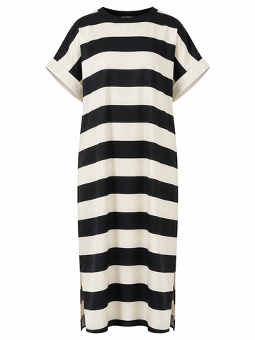 Limitless Striped Bohemian Maxi Dress