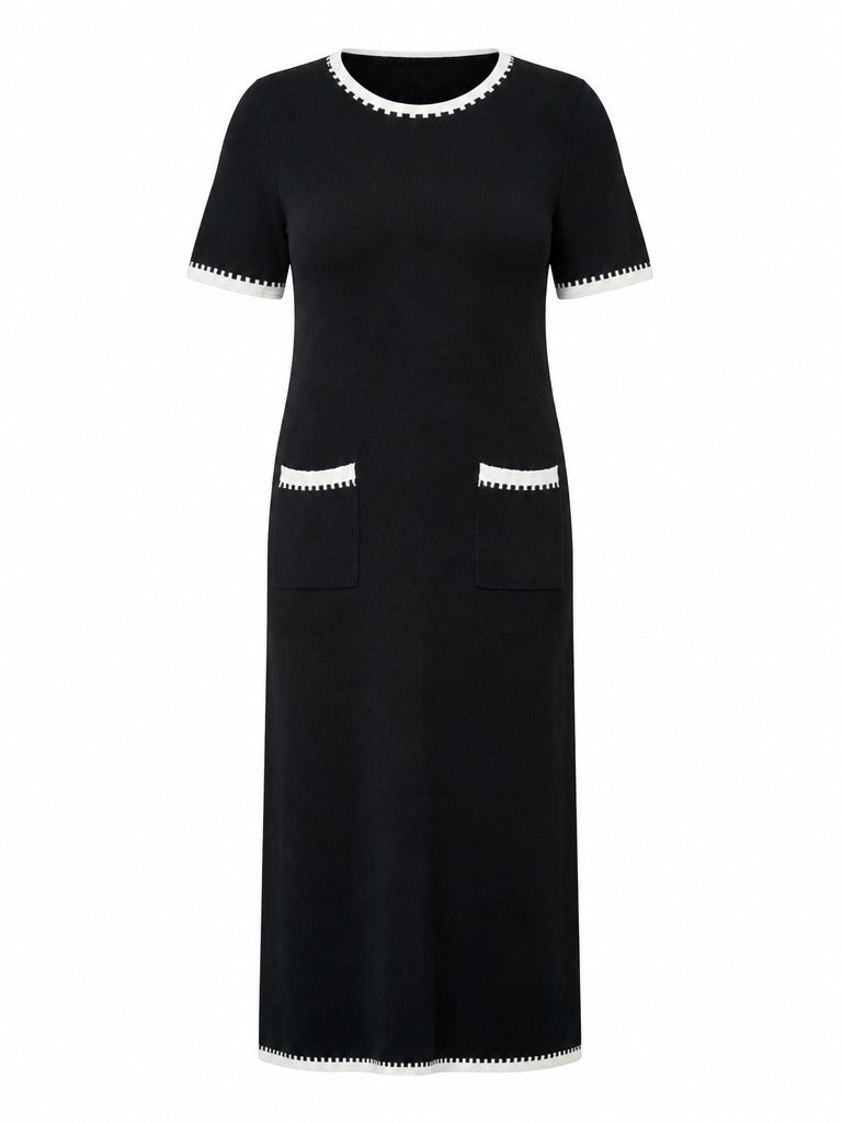 Grounded Knit Loose Maxi Dress