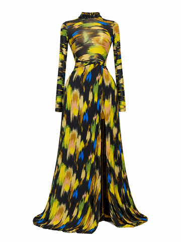 Unstoppable Knit Sheath Maxi Dress