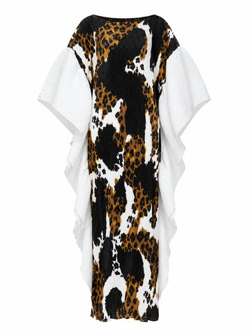 Free Spirit Pleated Maxi Kaftan