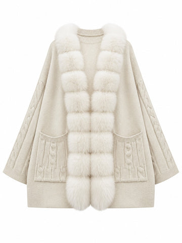 Radiant Fluffy Knit Cardigan