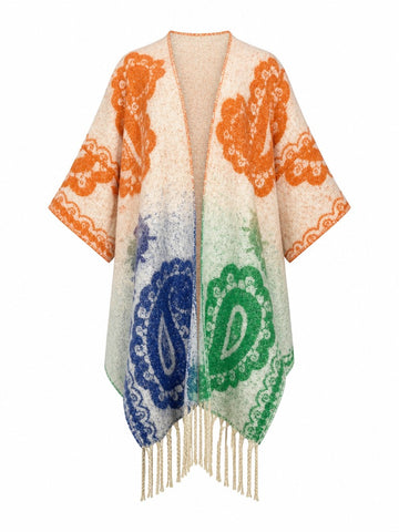 Wanderlust Tassel Knit Kimono