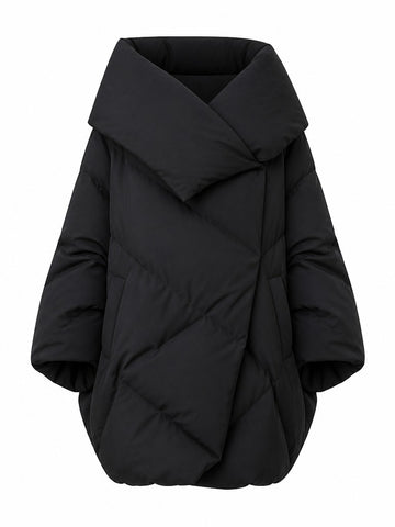Vibrant Oversized Puffer Coat