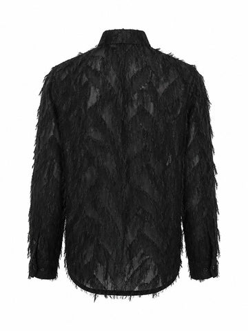 Untamed Fringe Loose Blouse