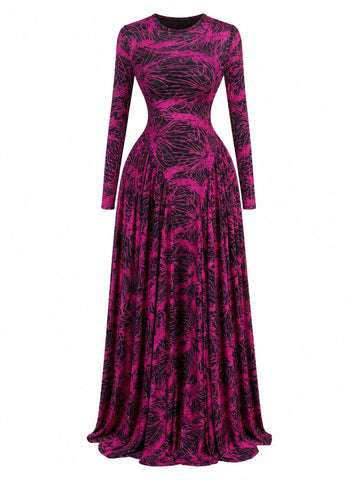 Limitless Striped Knit Maxi Dress