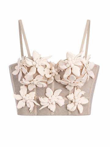 Divine Floral Mesh Camisole
