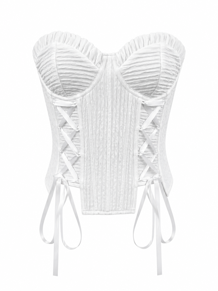 Fierce Strapless Corset Top