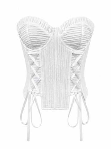 Fierce Strapless Corset Top