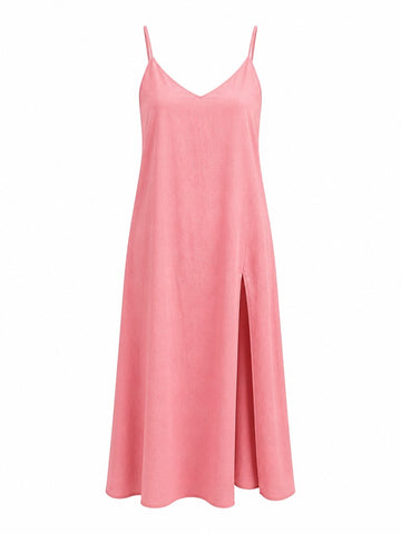 Liberated Flowing Slit Maxi Dress