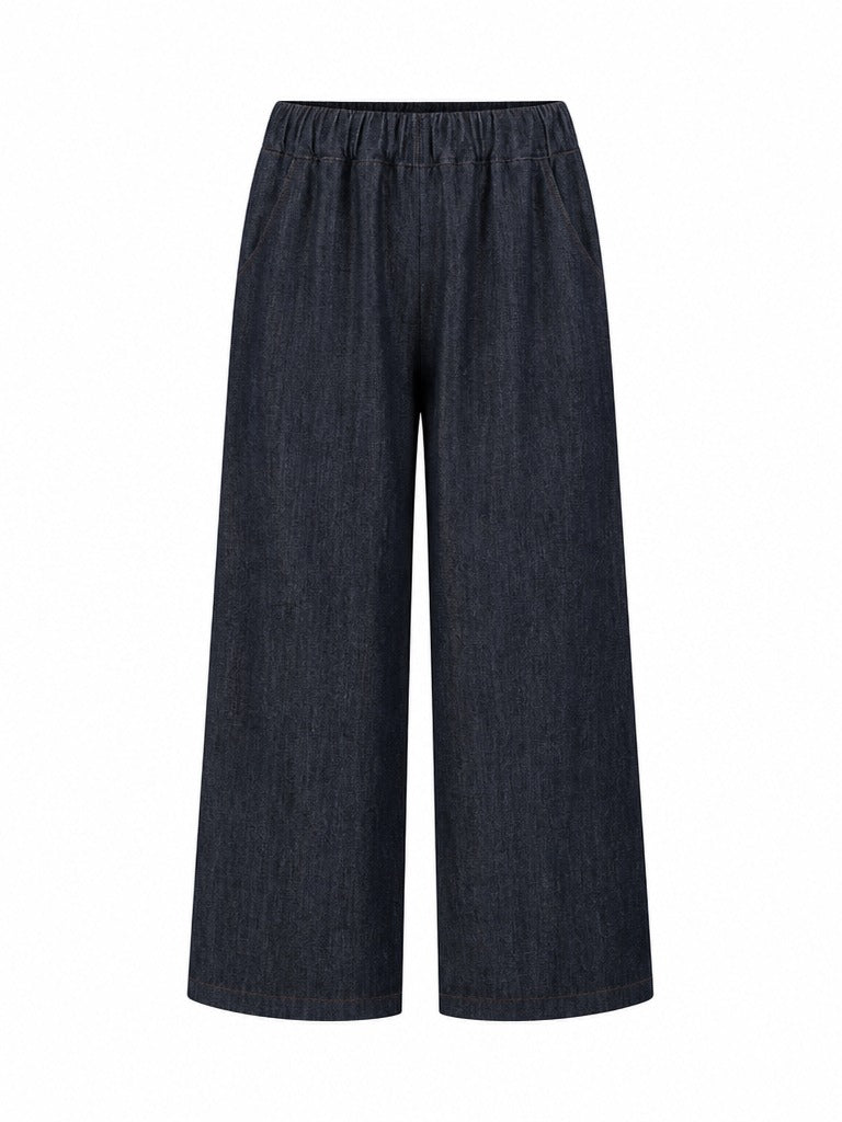 Boundless Wide-Leg Denim Jeans