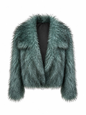 Radiant Pink Faux Fur Jacket