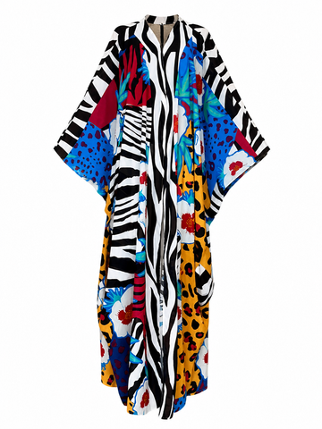 Vivacious Printed Bohemian Kimono