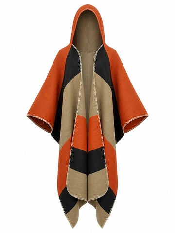 Wanderlust Striped Hooded Kimono