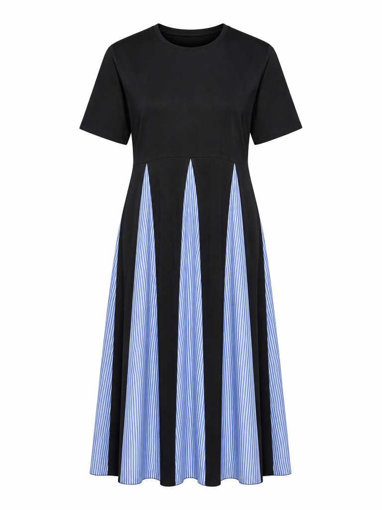 Free Spirit Patchwork Cotton Maxi Dress