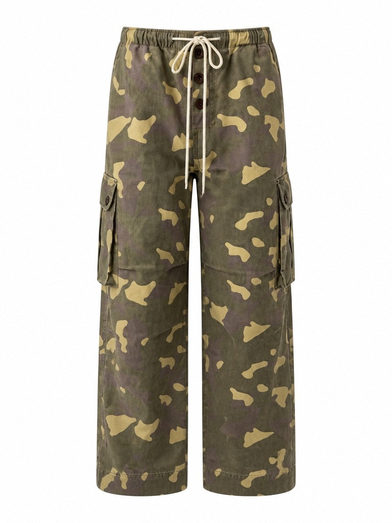 Untamed Camo Wide Leg Pants