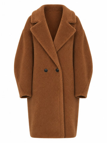 Grounded Oversized Teddy Coat