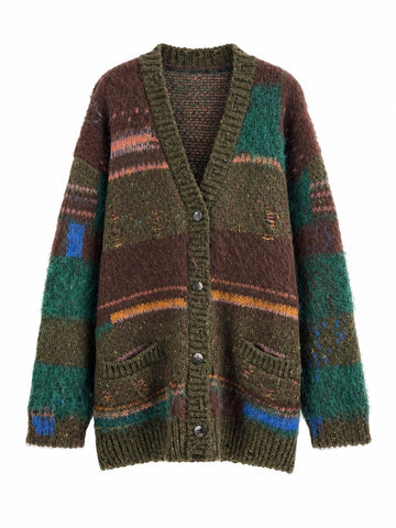 Wild Heart Distressed Knit Cardigan