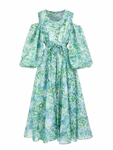 Wanderlust Flowy Floral Midi Dress