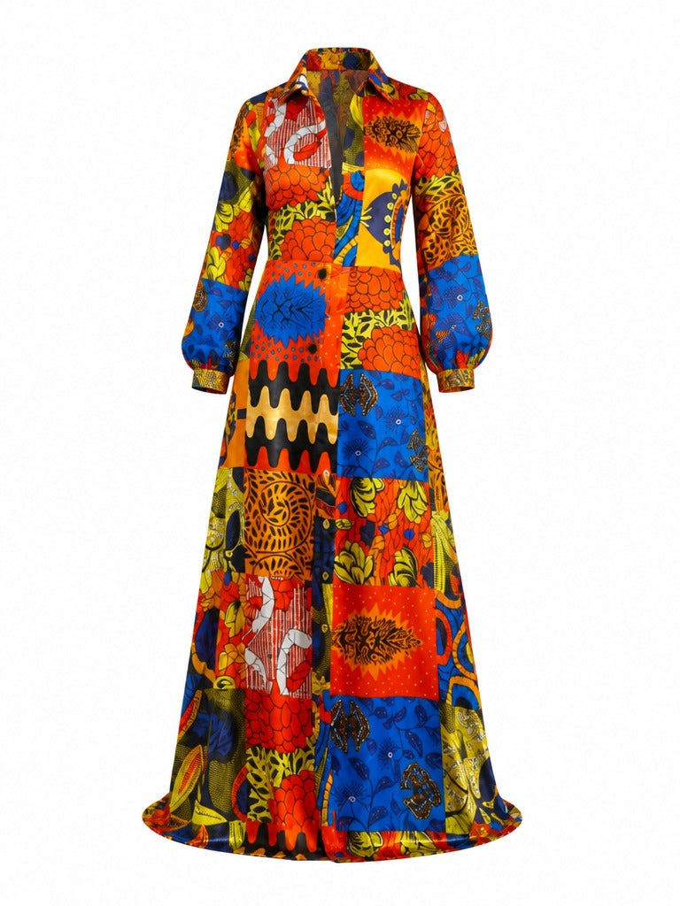 Ndike Silk Charmeuse Bias-Cut Gown | Parisian Luxury