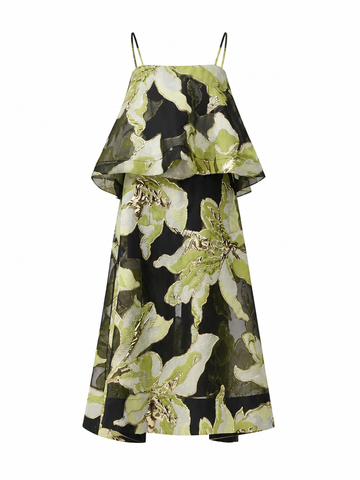 Divine Printed Maxi Dress