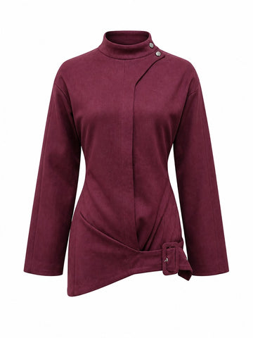 Confident Slim Belted Jacket
