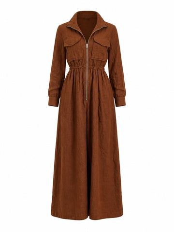 Wanderlust Drawstring Maxi Dress