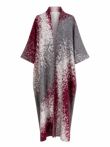 Free Spirit Knitted Distressed Kaftan