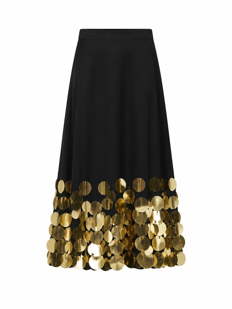 Divine Sequin Embroidered Two-Piece Set
