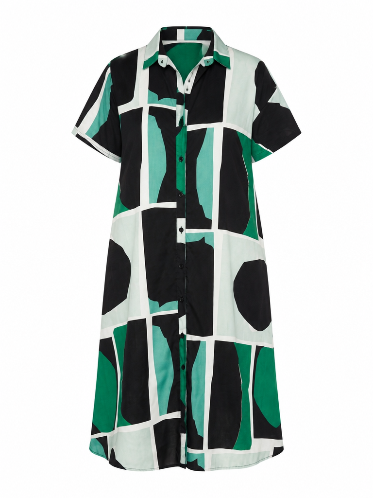 Limitless Printed Patchwork Maxi Dress