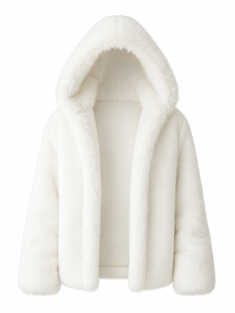 Radiant Oversized Faux Fur Coat