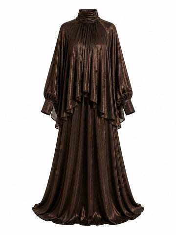 Radiant Shimmer Two-Piece Maxi Set