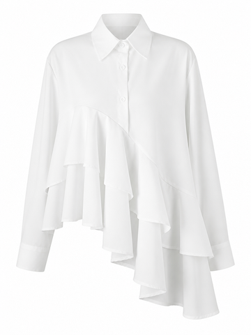 Sovereign Ruffled Loose Blouse