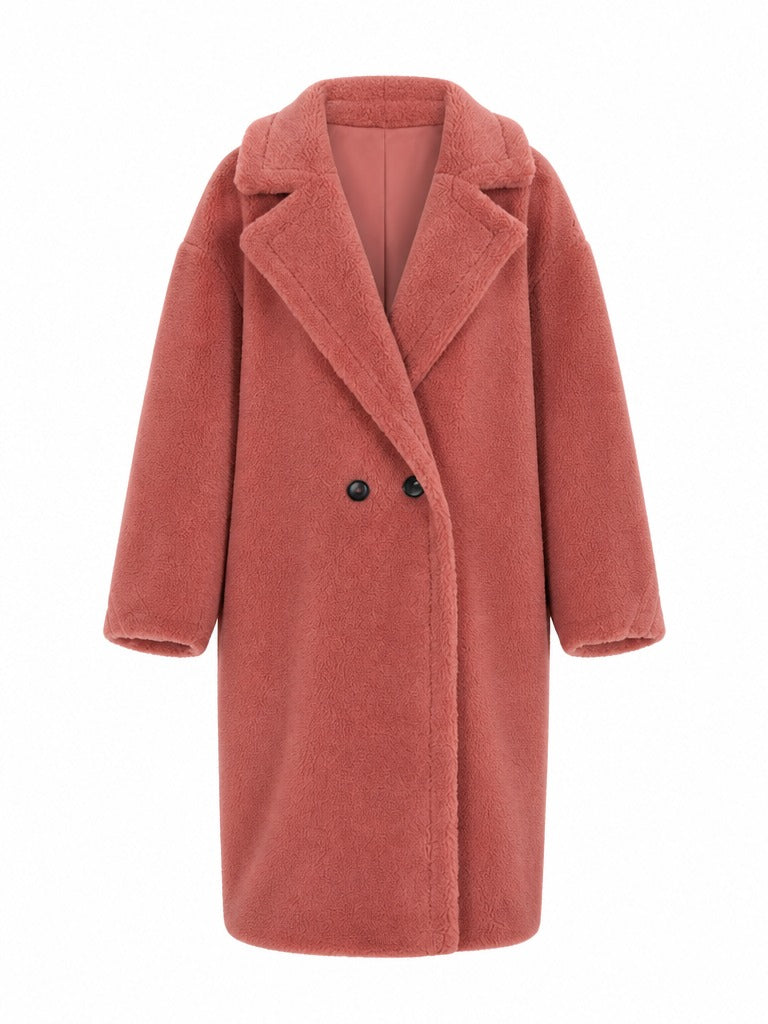 Grounded Oversized Teddy Coat