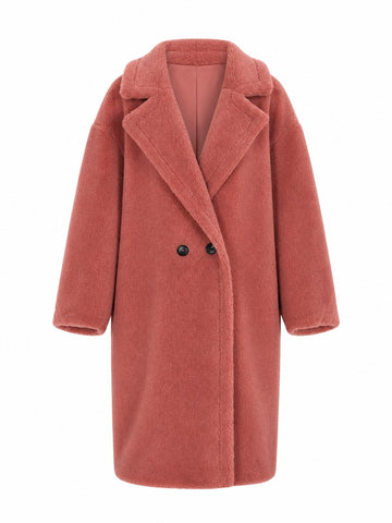 Grounded Oversized Teddy Coat