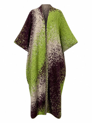 Free Spirit Knitted Distressed Kaftan