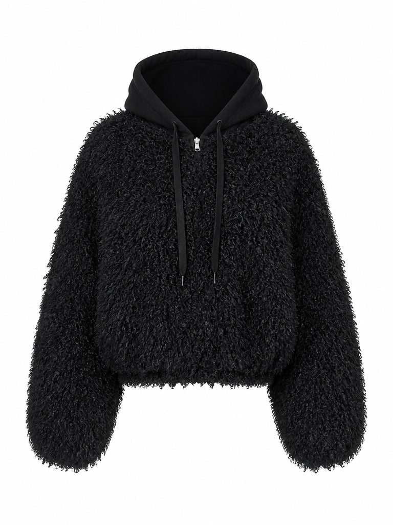 Fierce Oversized Faux Fur Jacket