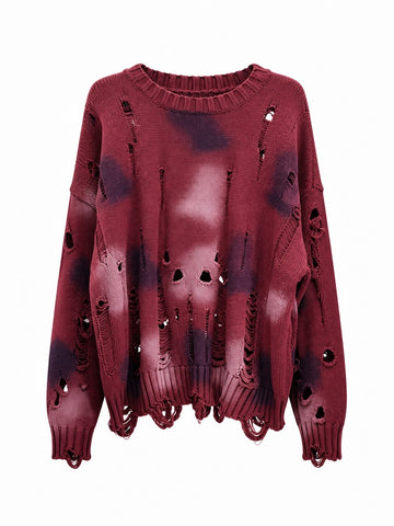 Untamed Ripped Knit Pullover