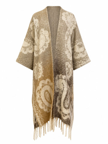 Wanderlust Tassel Knit Kimono