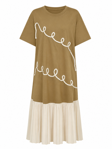 Free Spirit Patchwork Maxi Dress