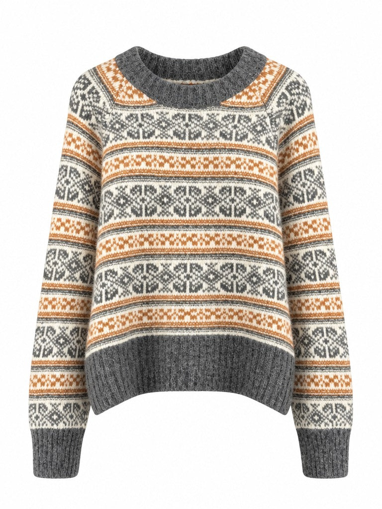 Wanderlust Fair Isle Knitted Sweater