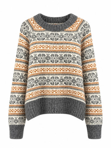 Wanderlust Fair Isle Knitted Sweater