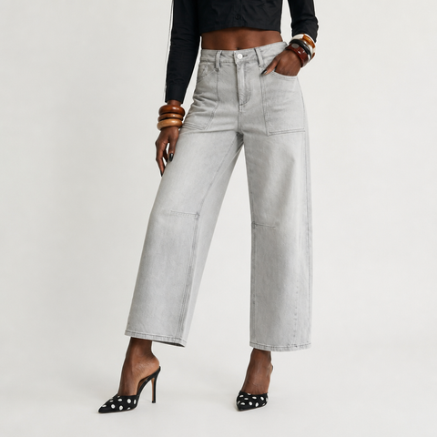 Sovereign Slouchy Cropped Jeans