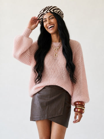Radiant Knit Loose Pullover
